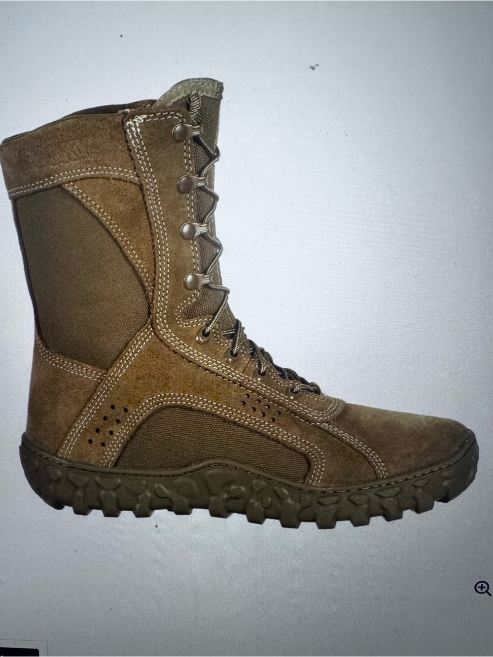 Rocky Coyote Tactical Boot — Tan/Coyote
